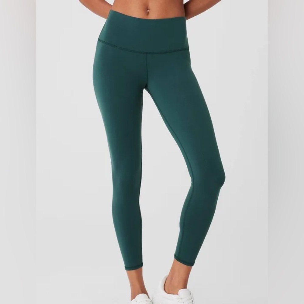 Alo Yoga Green High-Waisted Leggings
